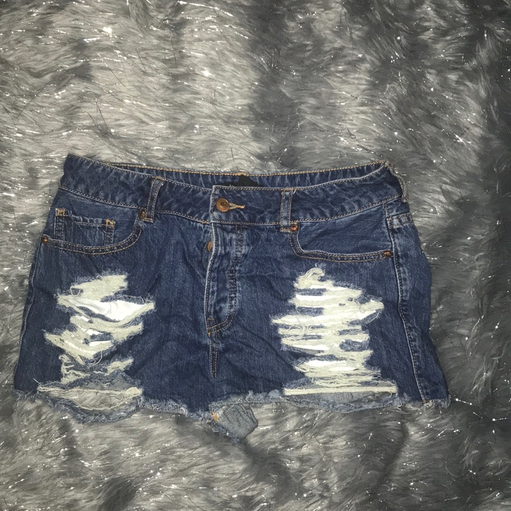 Jean shorts